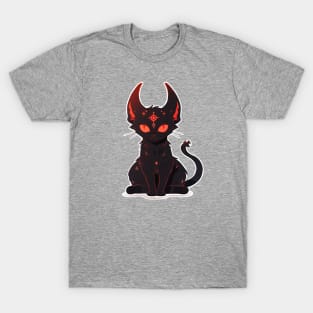 Cute Demon Cat T-Shirt